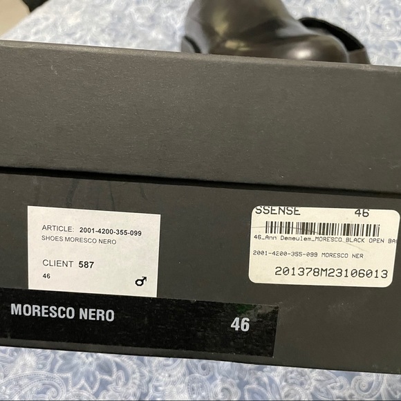 Ann Demeulemeester Mules Size 46 - Picture 5 of 5